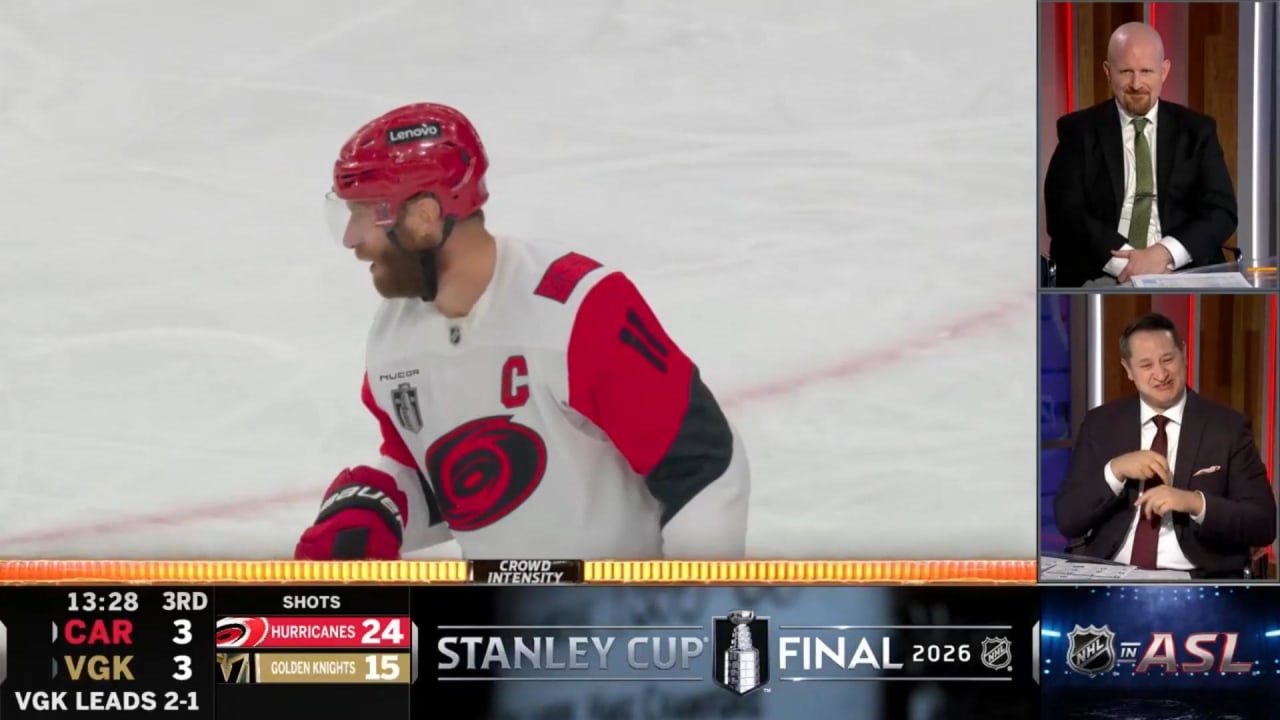Staal's second of the game (ASL Cast)