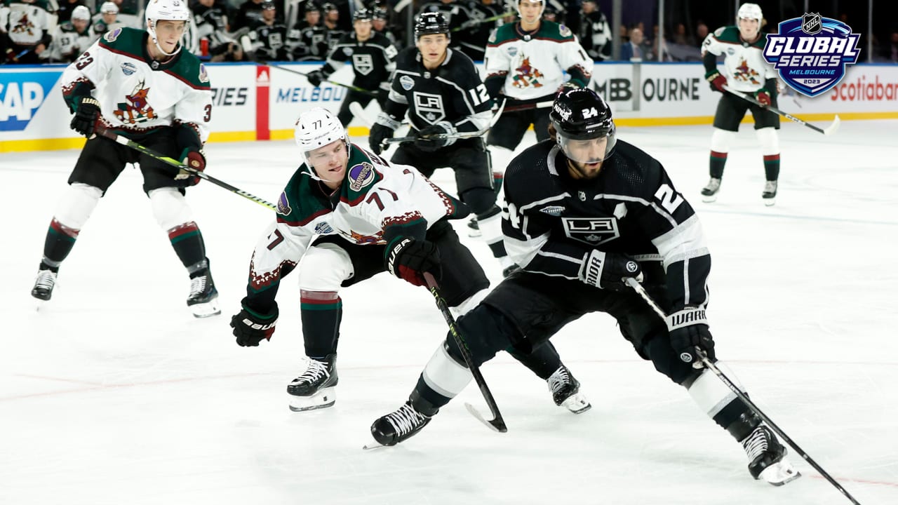 Kings hold off Coyotes to gain split of NHL Global Series -- Melbourne NHL 
