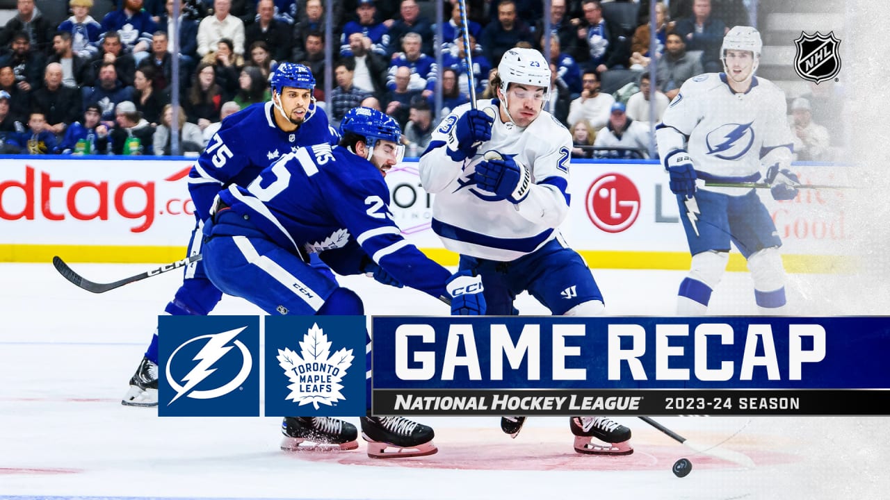 Lightning defeat Maple Leafs, gain in Atlantic | NHL.com