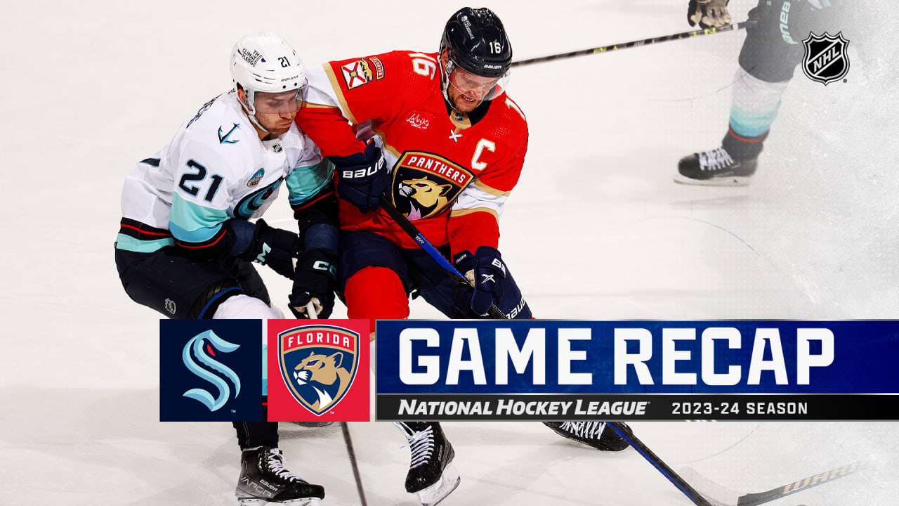 NHL Rink Wrap: Kraken stun Panthers, Kings rally for big win