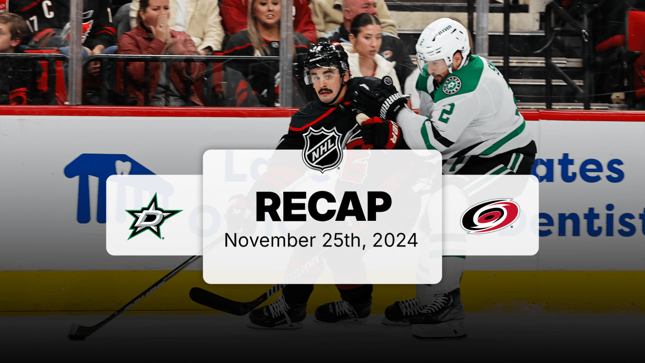 DAL at CAR | Recap - NHL.com