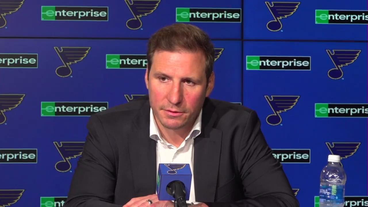 Steen on preparation for new role | St. Louis Blues