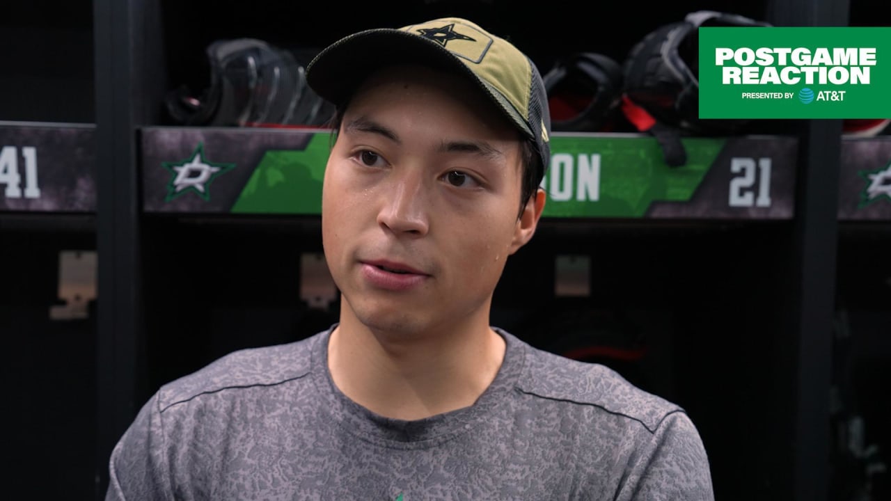 BOSDAL Postgame Jason Robertson Dallas Stars
