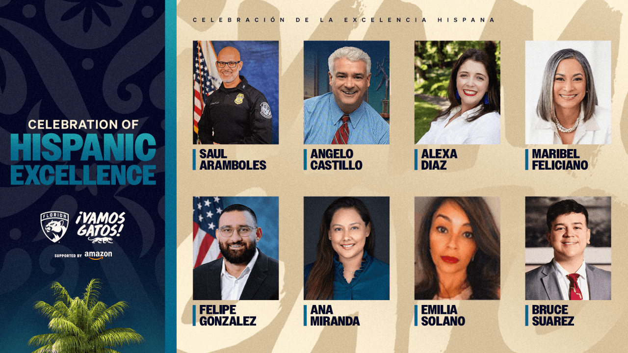 Hispanic Excellence: Nonprofit & Public Service | Florida Panthers