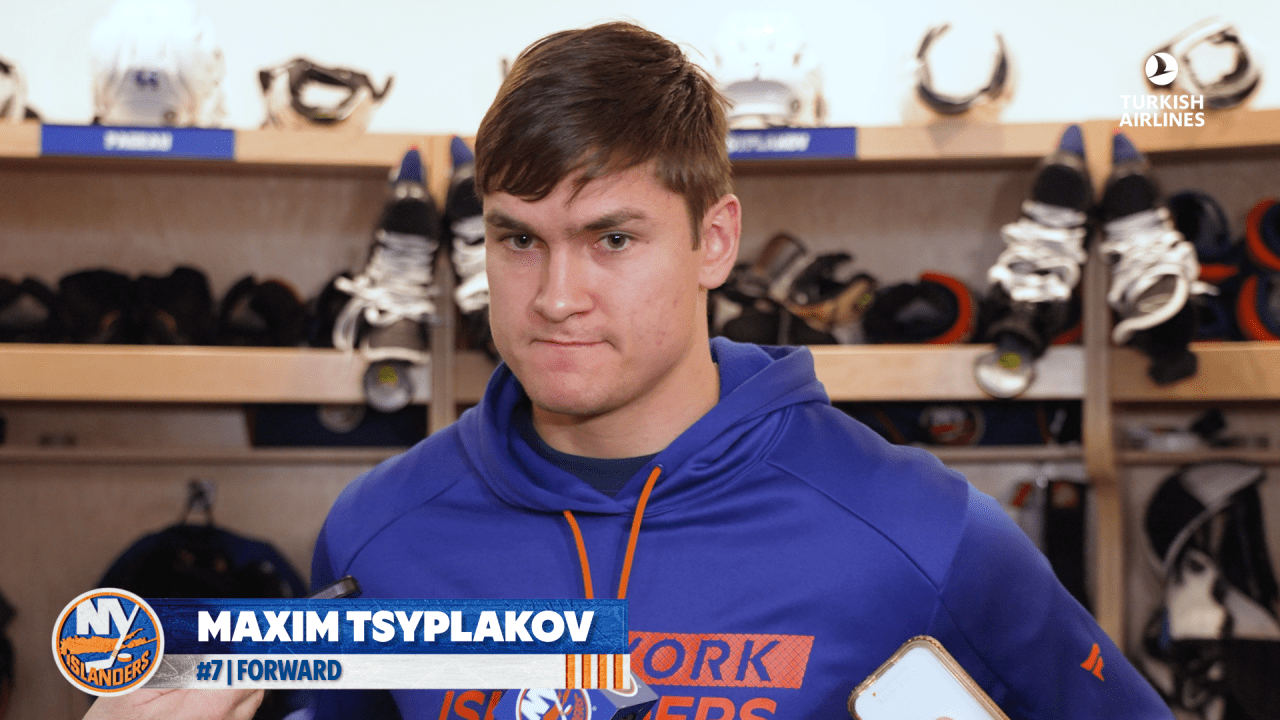 Tsyplakov Reflects on Rookie Season | New York Islanders
