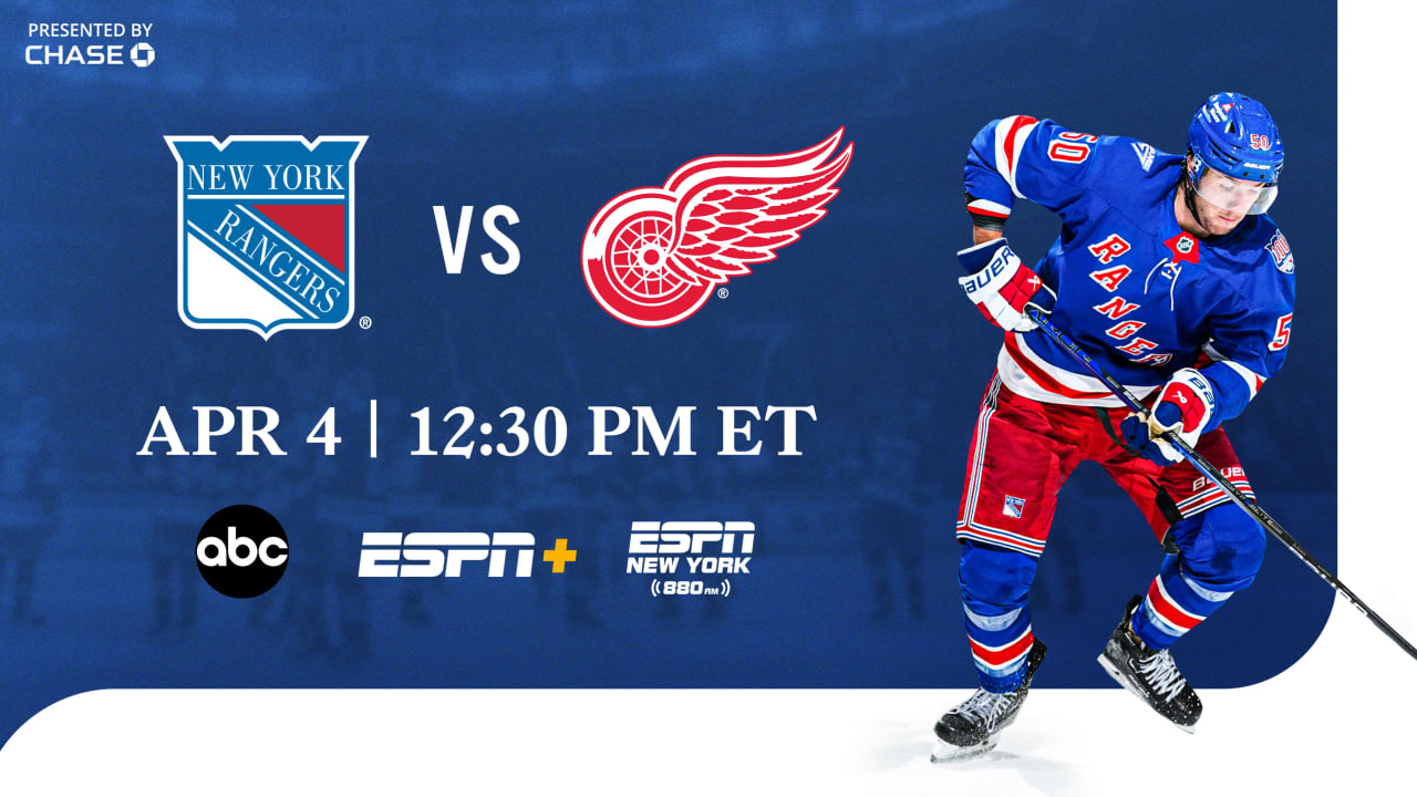 Rangers vs. Red Wings: Pregame Notes | New York Rangers