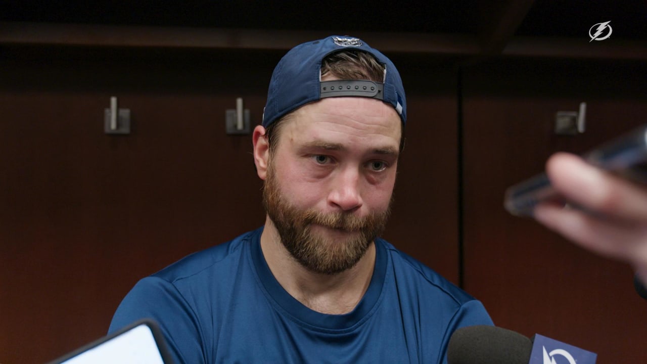 Victor Hedman | Postgame 10.14.23 | Tampa Bay Lightning