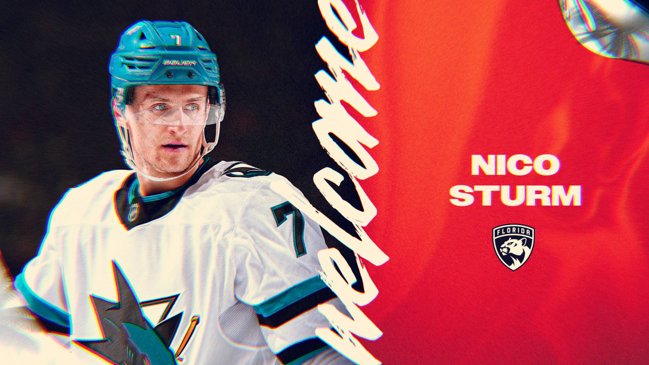 Florida Panthers Acquire Forward Nico Sturm | Florida Panthers