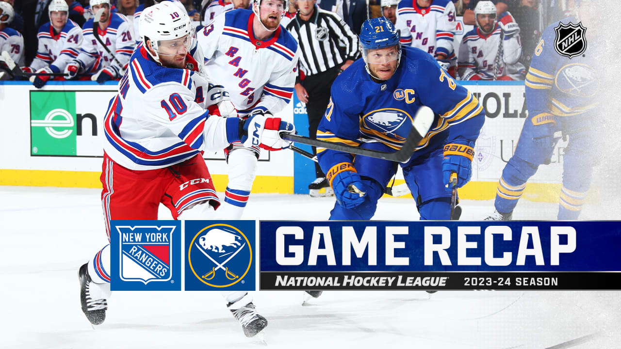 Chris Kreider scores twice, Rangers beat Sabres 5-1 in season opener