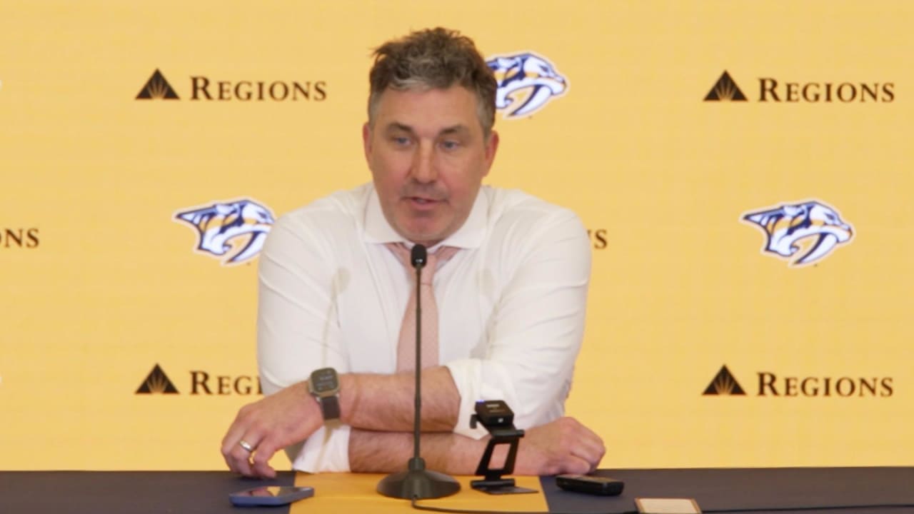 Postgame: DAL vs. NSH, Brunette | Nashville Predators