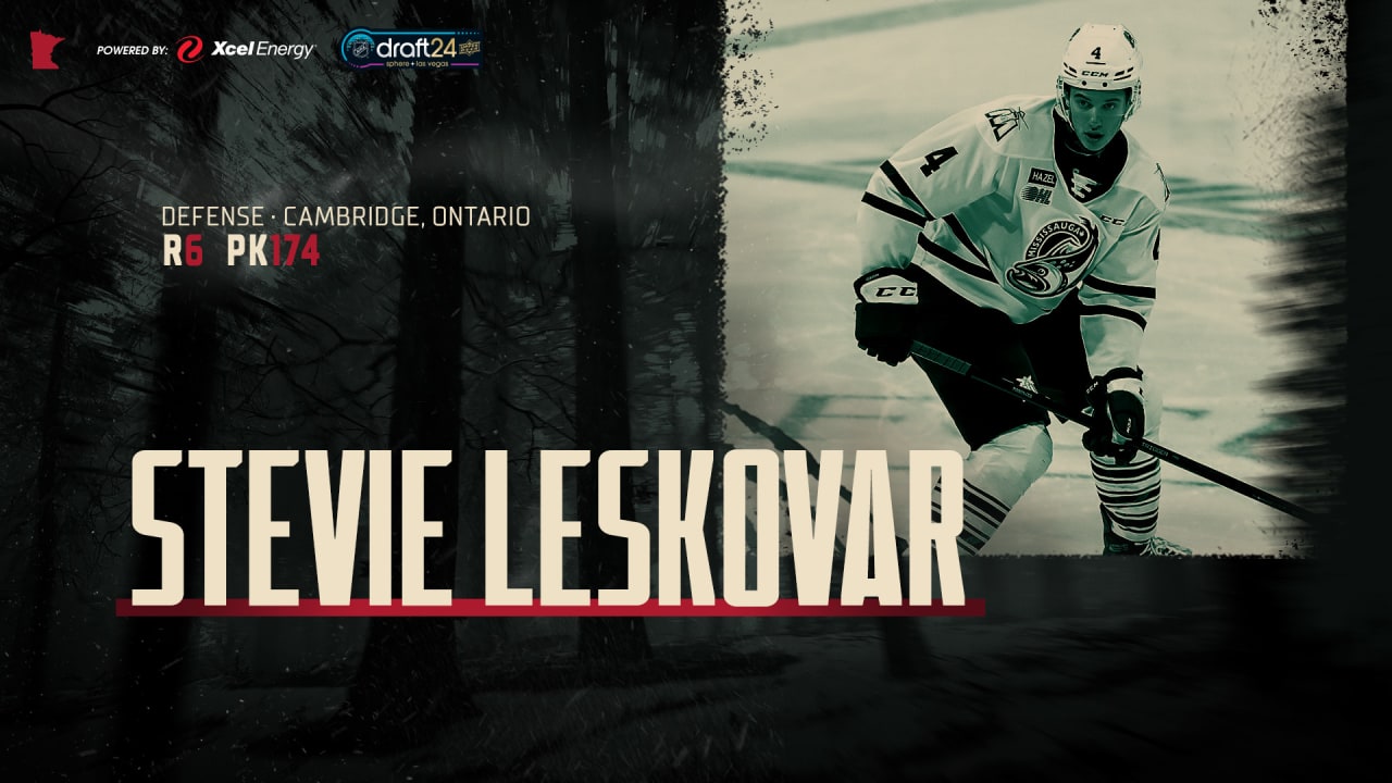 Wild Selects Leskovar With 174th Overall Pick 