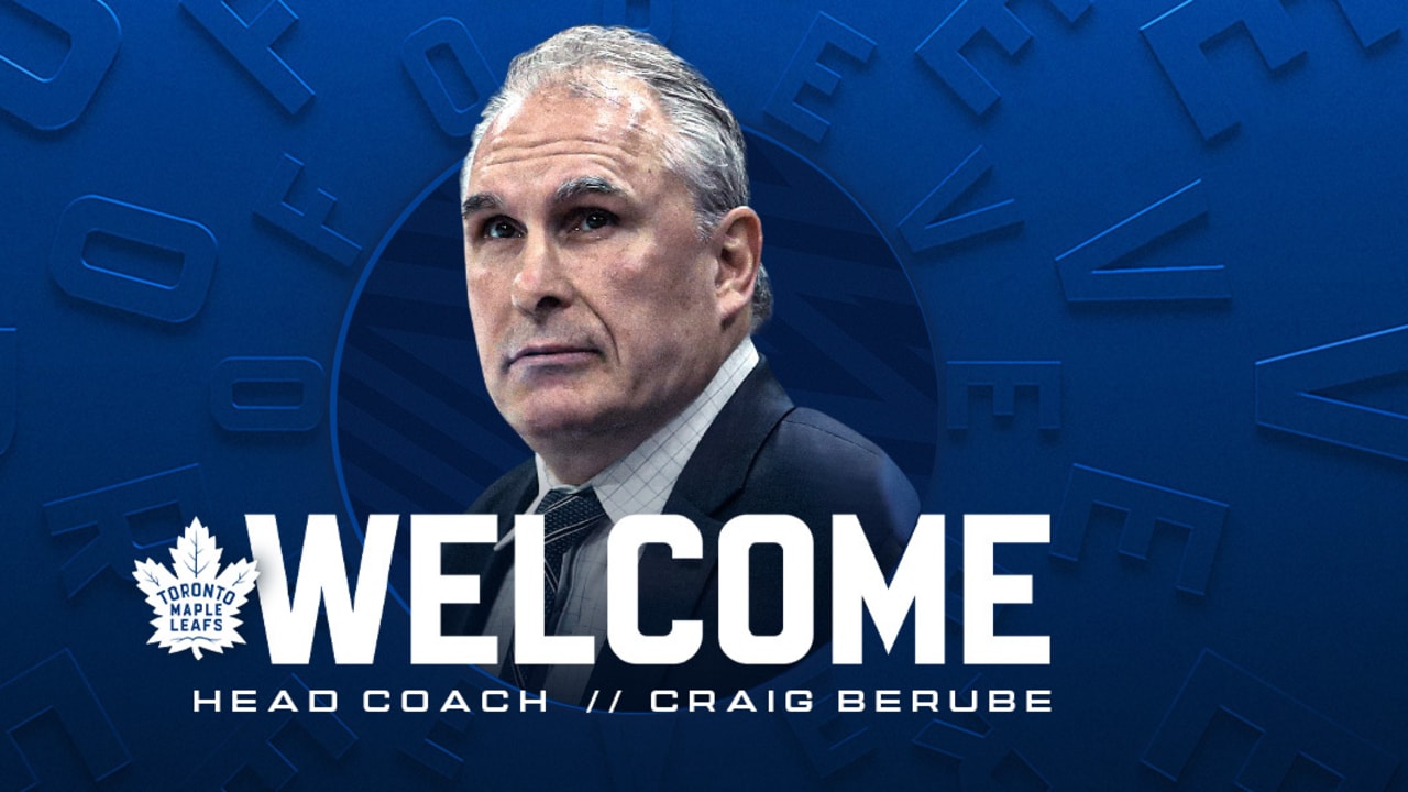 A Maple Leafs Craig Berube vezetőedzőt nevezi ki