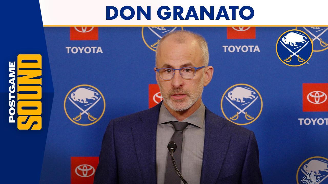 Granato Postgame Vs. DET | Buffalo Sabres