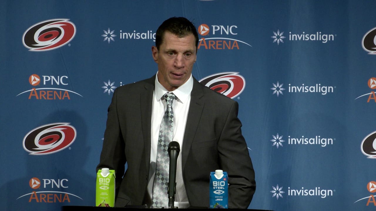 Postgame Quotes: Rod Brind&rsquo;Amour | Carolina Hurricanes