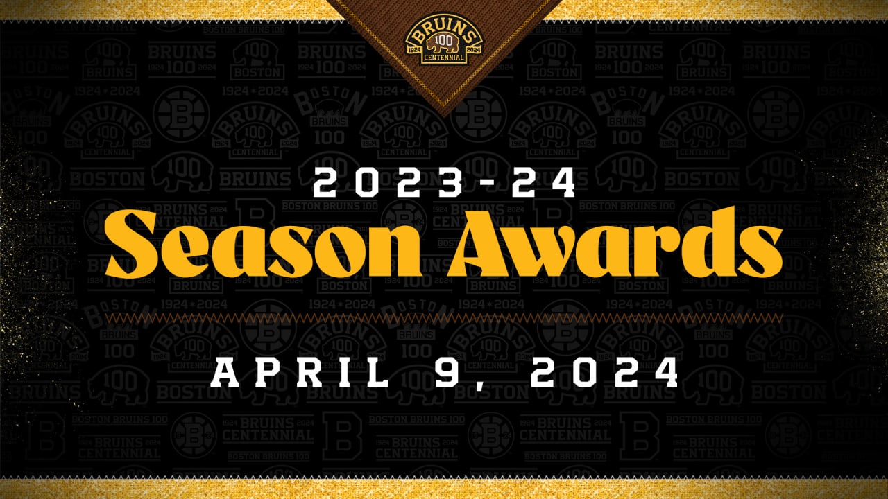 Boston Bruins Announce 2023 - 24 Season Awards