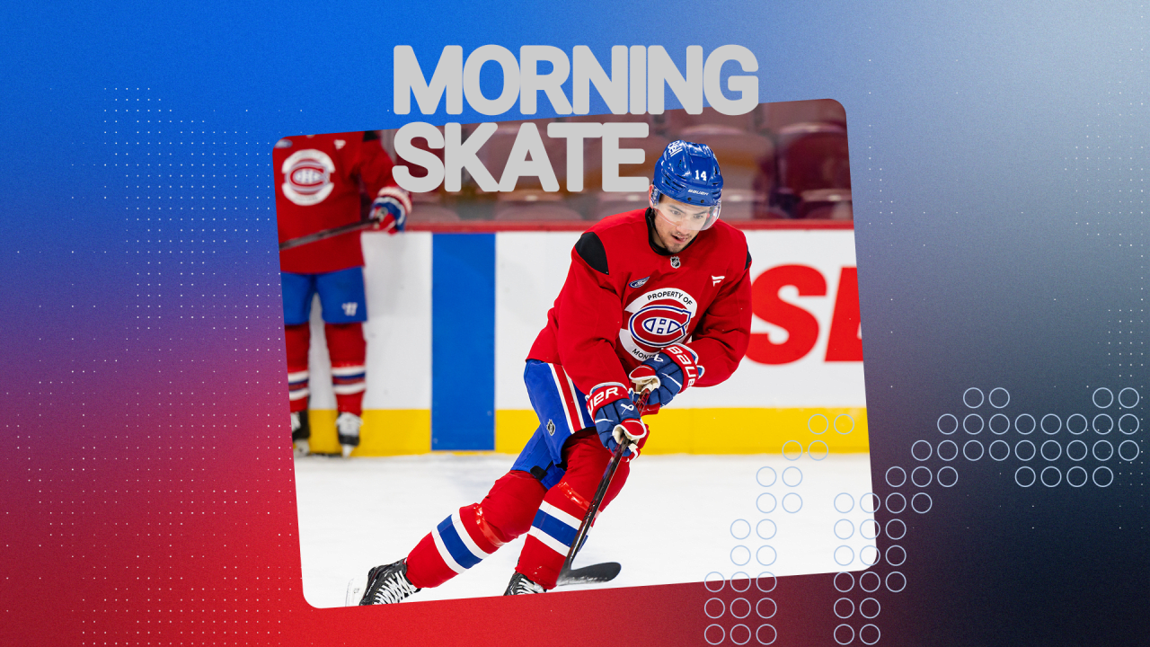 Updates from optional morning skate – Apr. 16 | Montréal Canadiens
