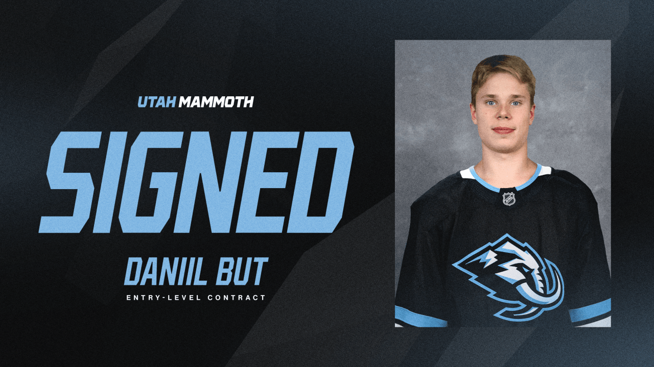 Utah Signs Daniil But to Entry-Level Contract | Utah Mammoth