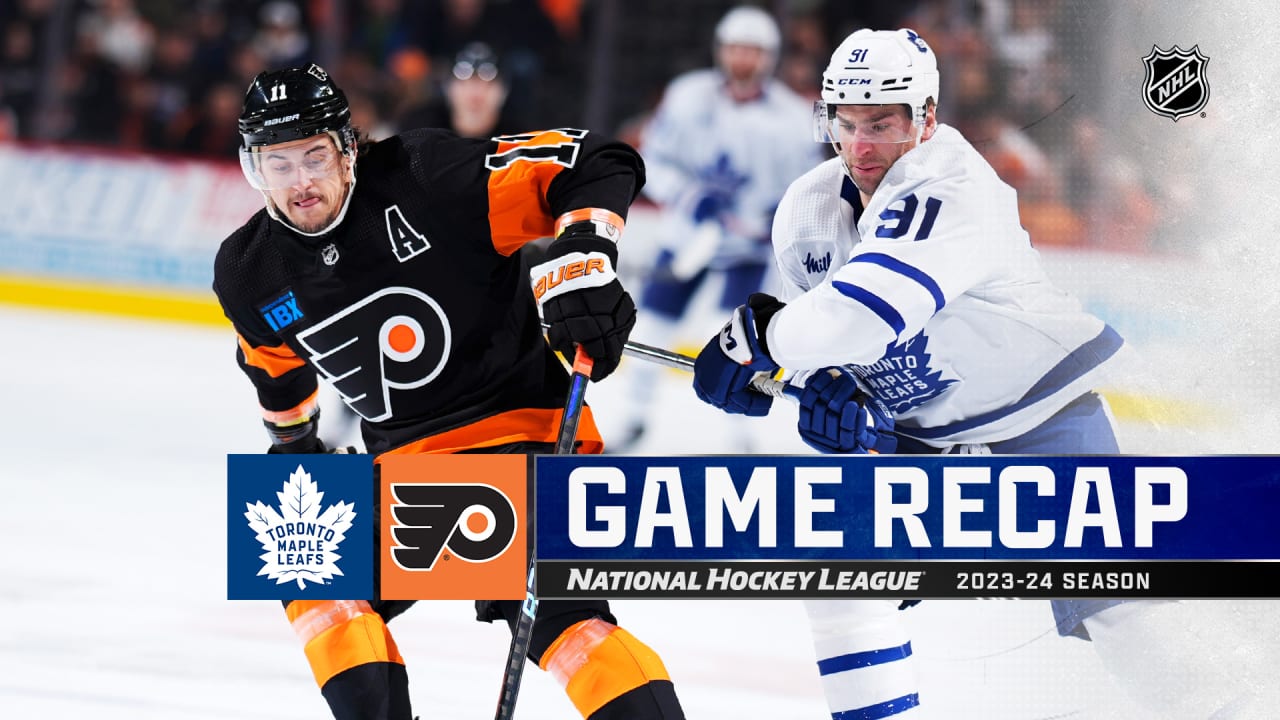 Tippett, Frost help Flyers hold off Maple Leafs