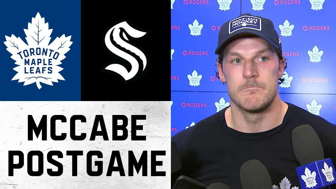 Jake McCabe | Post Game | Toronto Maple Leafs