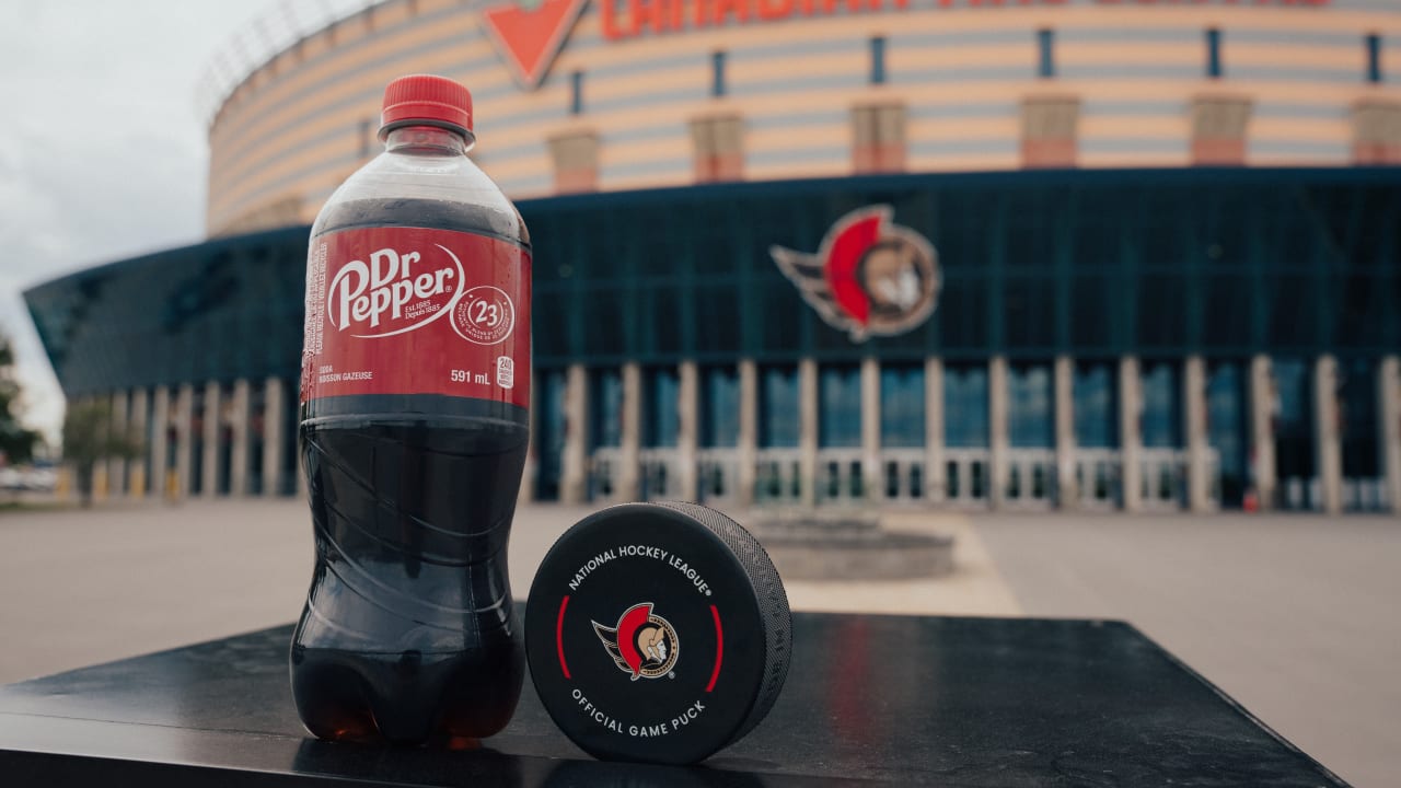 Dr Pepper® Makes NHL Arena Debut as Canadian Tire Centre and Keurig Dr Pepper Canada Bring Fans a New Beverage Experience | Ottawa Senators