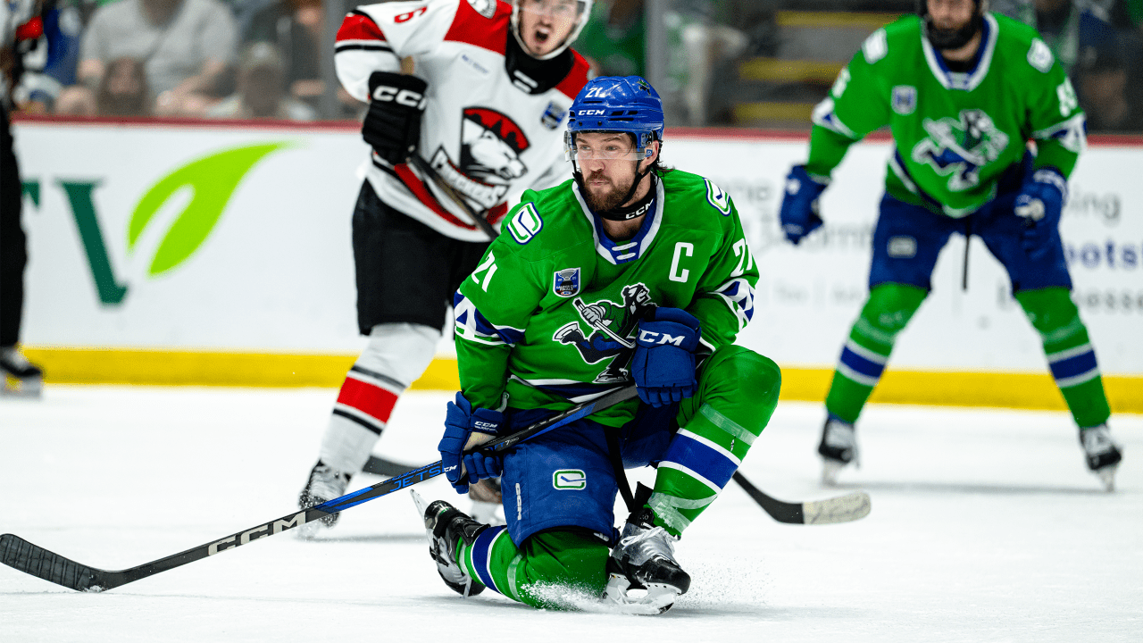 ‘They’re willing to do anything to win at this point’: The Abbotsford Canucks’ Pride in Blocking Shots is Shining in AHL Playoffs | Vancouver Canucks
