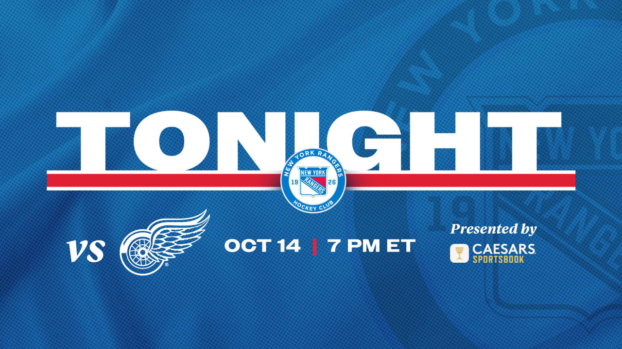 Rangers vs. Red Wings: Pregame notes