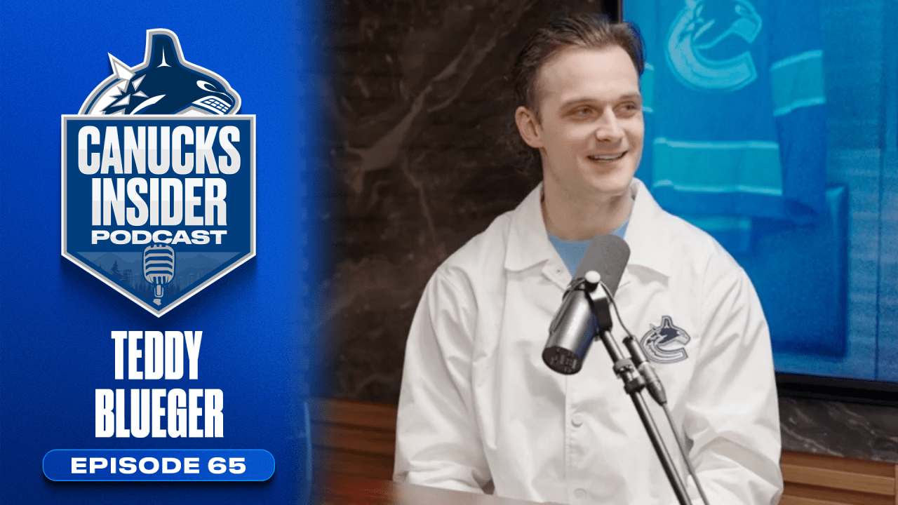 Ο Teddy Blueger συμμετέχει στο Podcast του Canucks Insider για να συζητήσει το Building Culture | Vancouver Canucks