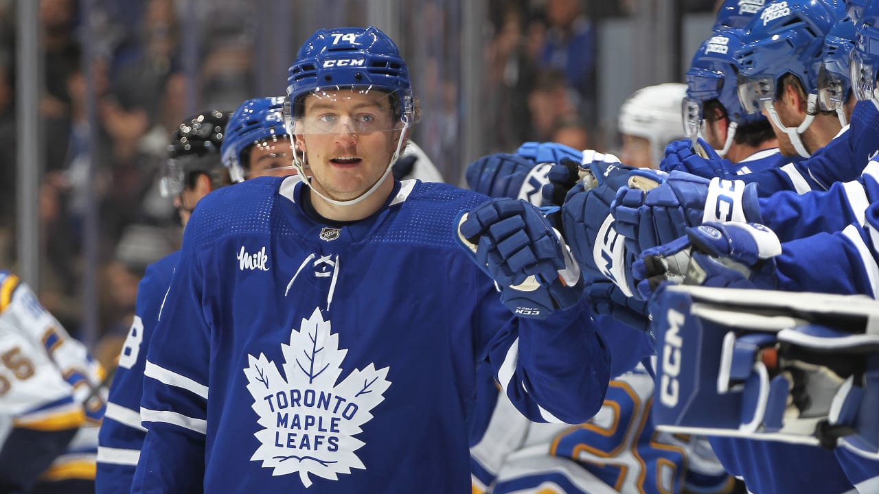 Bobby McMann Scores Three Goals in Maple Leafs Victory