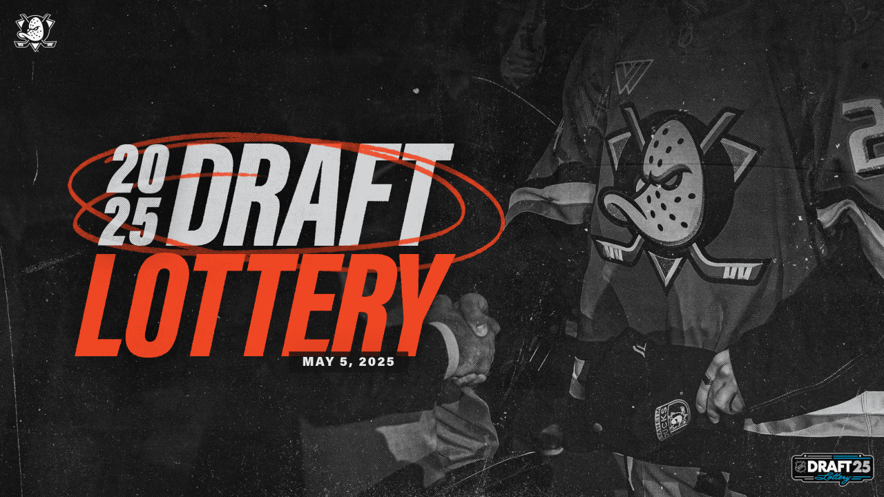 2025 NHL Draft Lottery to Feature Live Draw for the First Time | Anaheim Ducks