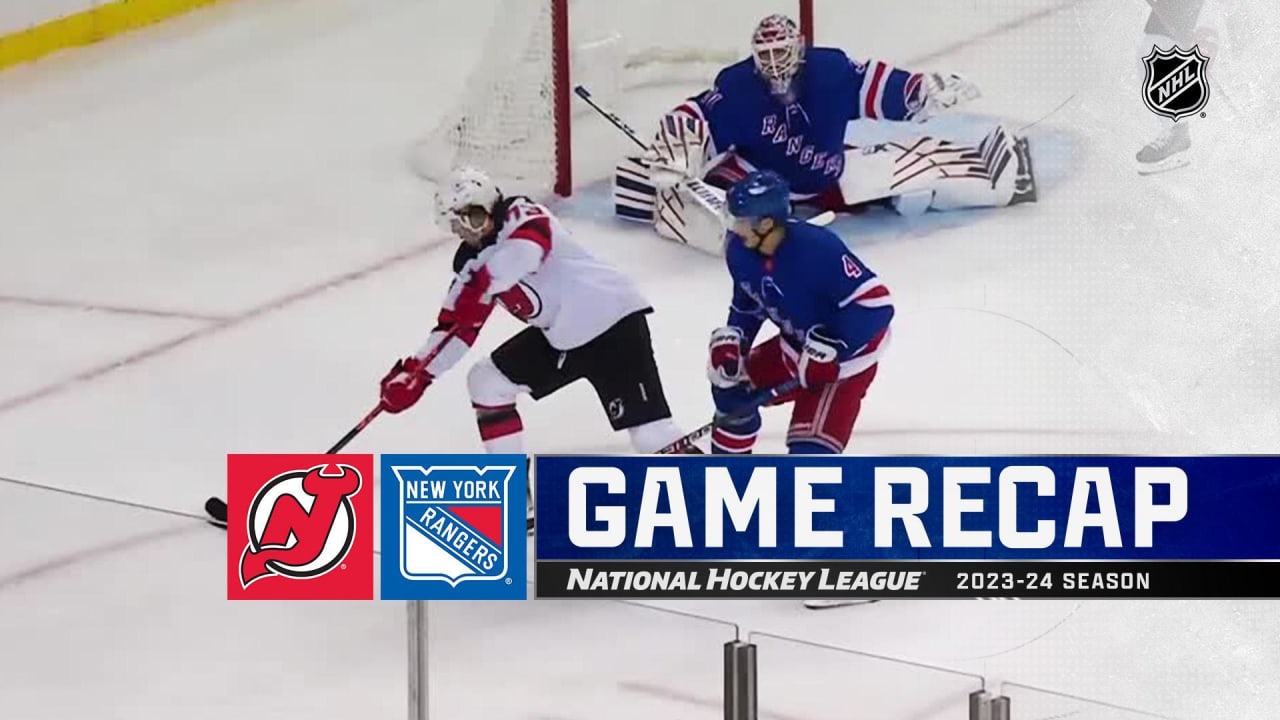 Devils Overcome Shesterkin, Rangers in 3-2 Preseason Victory - All