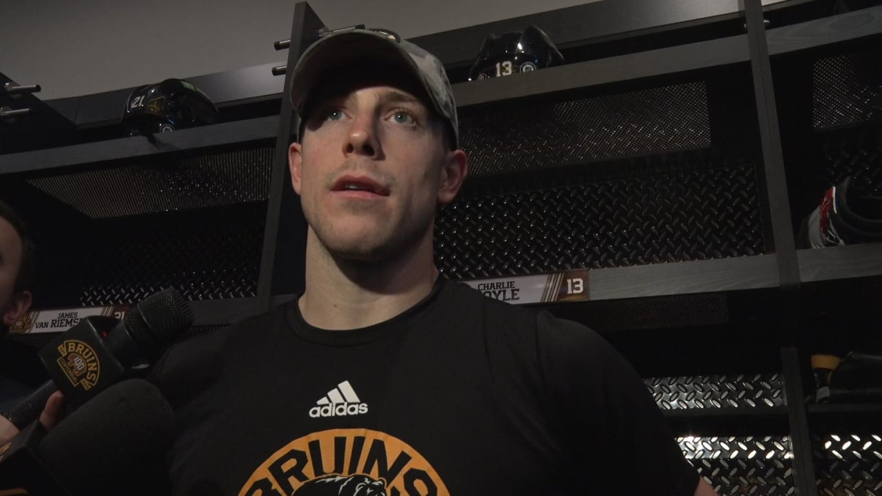 Locker Room Raw: Coyle | Boston Bruins