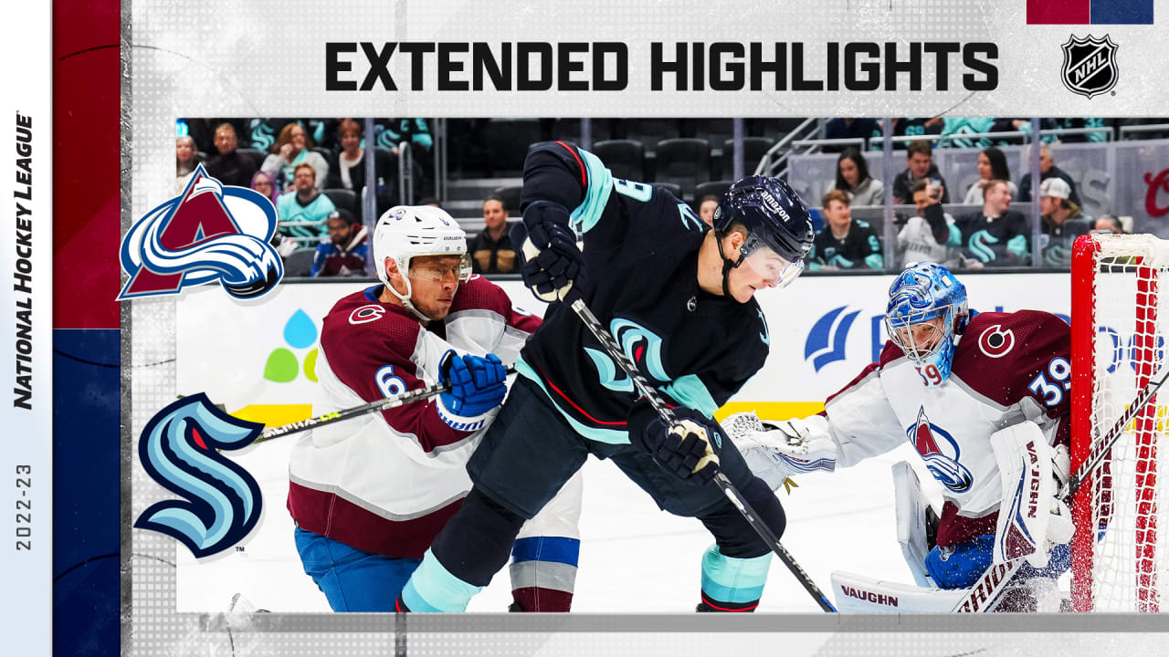 COL SEA Colorado Avalanche
