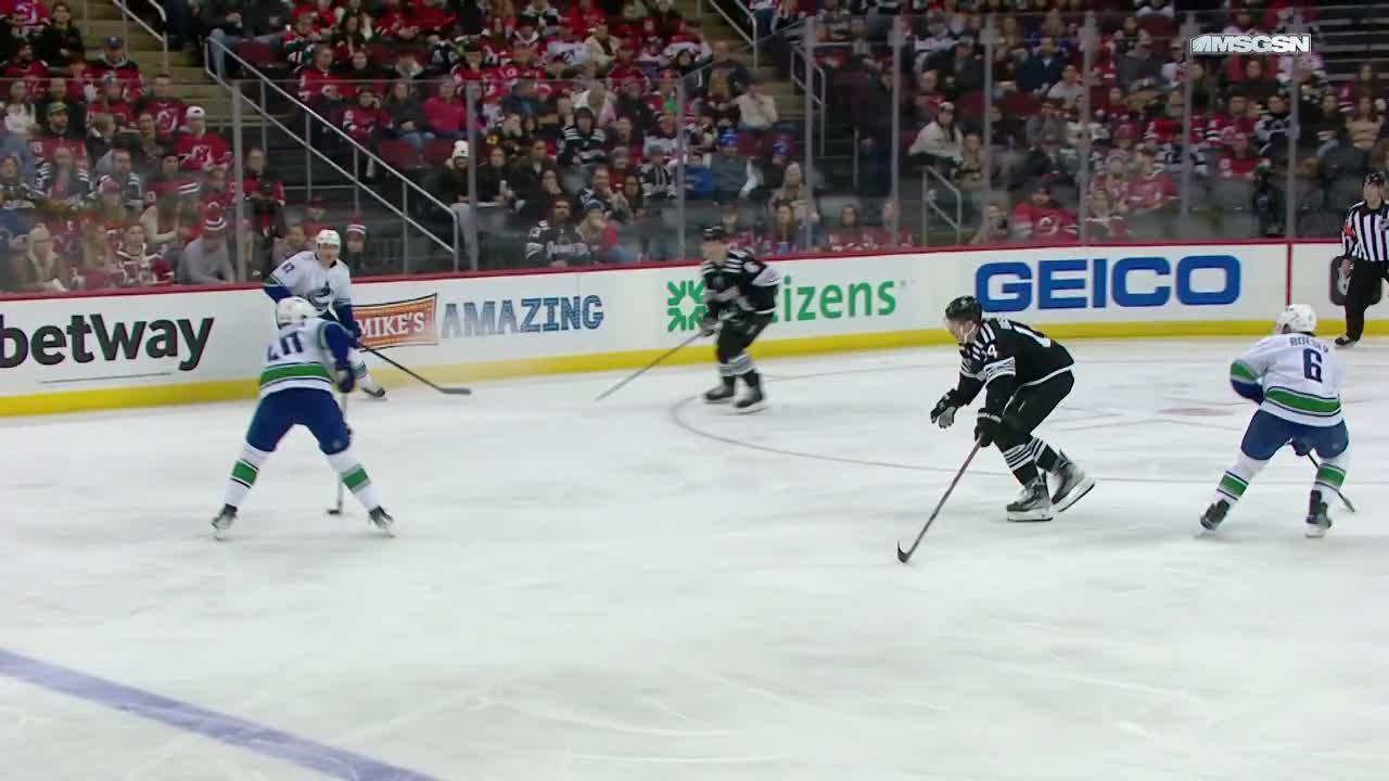 Canucks 6, Devils 4 | HIGHLIGHTS | New Jersey Devils