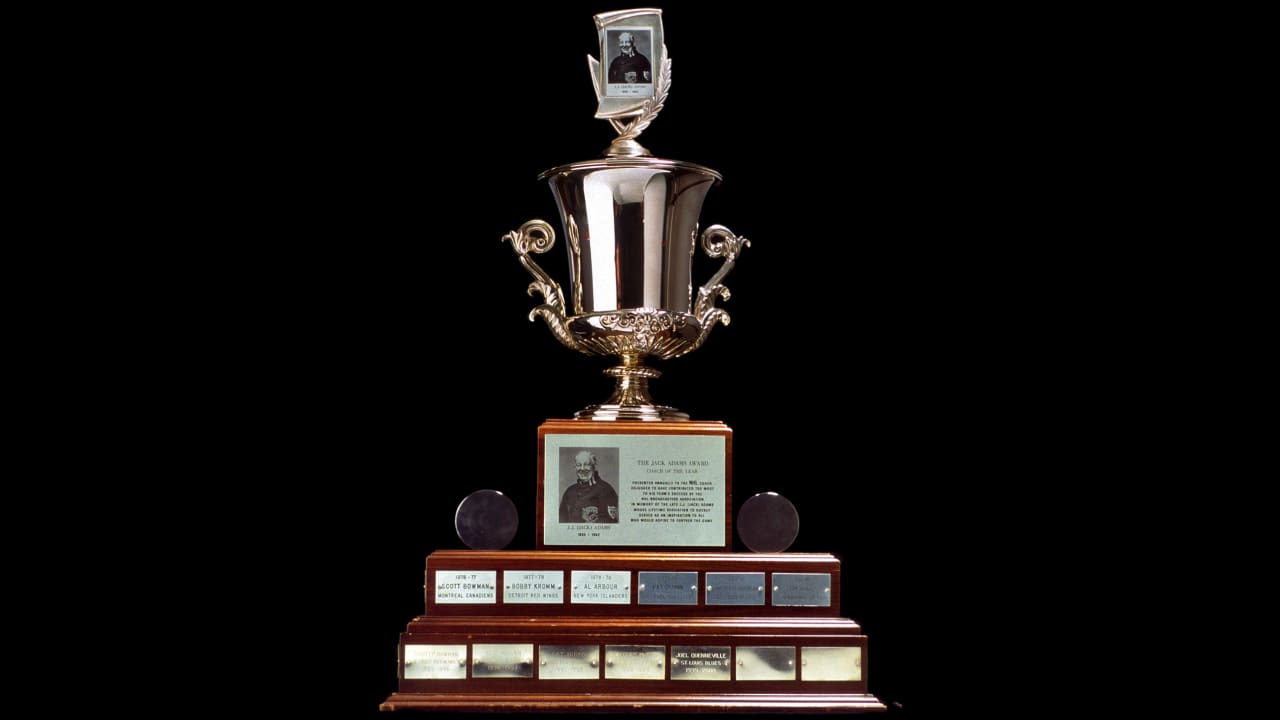 NHL Jack Adams Award Winners | NHL.com