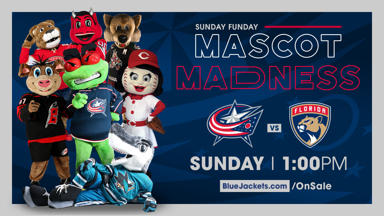 Mascots take over on CBJ Mascot Madness Day | Columbus Blue Jackets