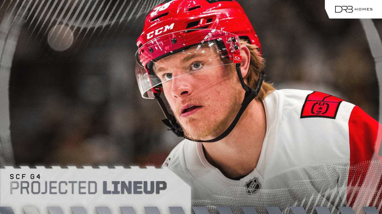 Projected Lineup: SCF, Game 4 at Vegas - NHL.com image