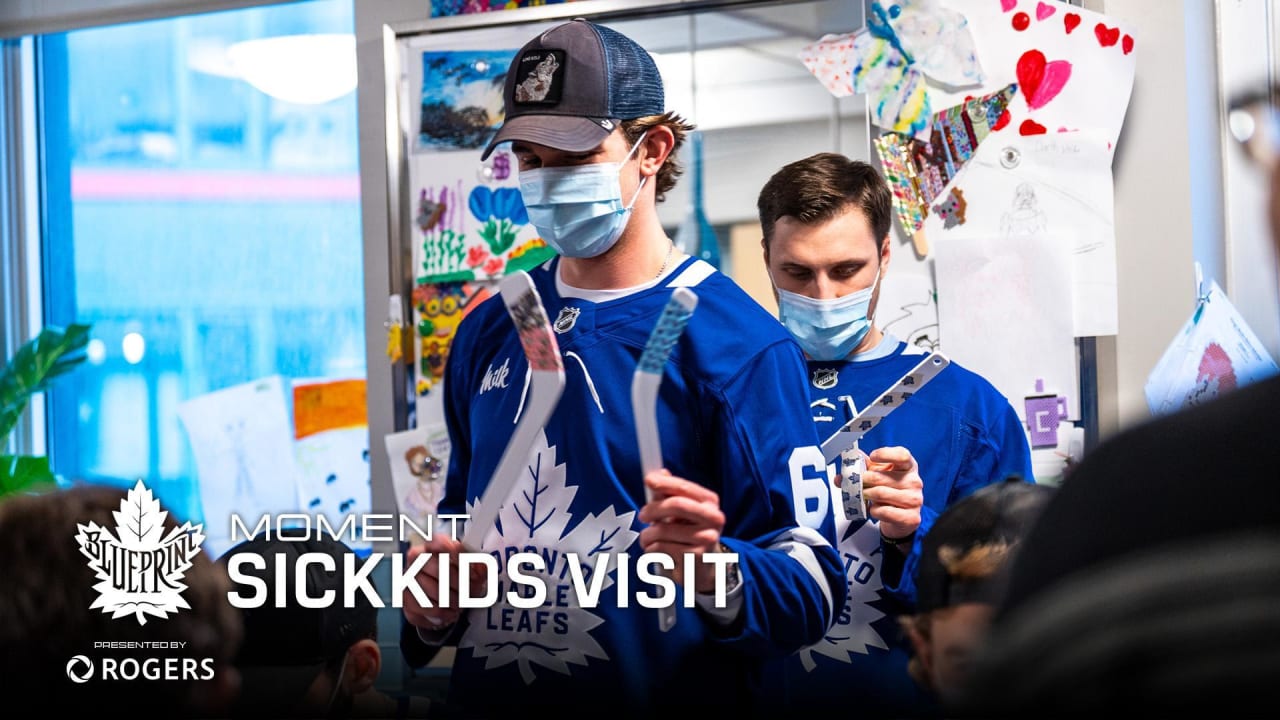 SickKids Visit | The Leaf: Blueprint | Toronto Maple Leafs