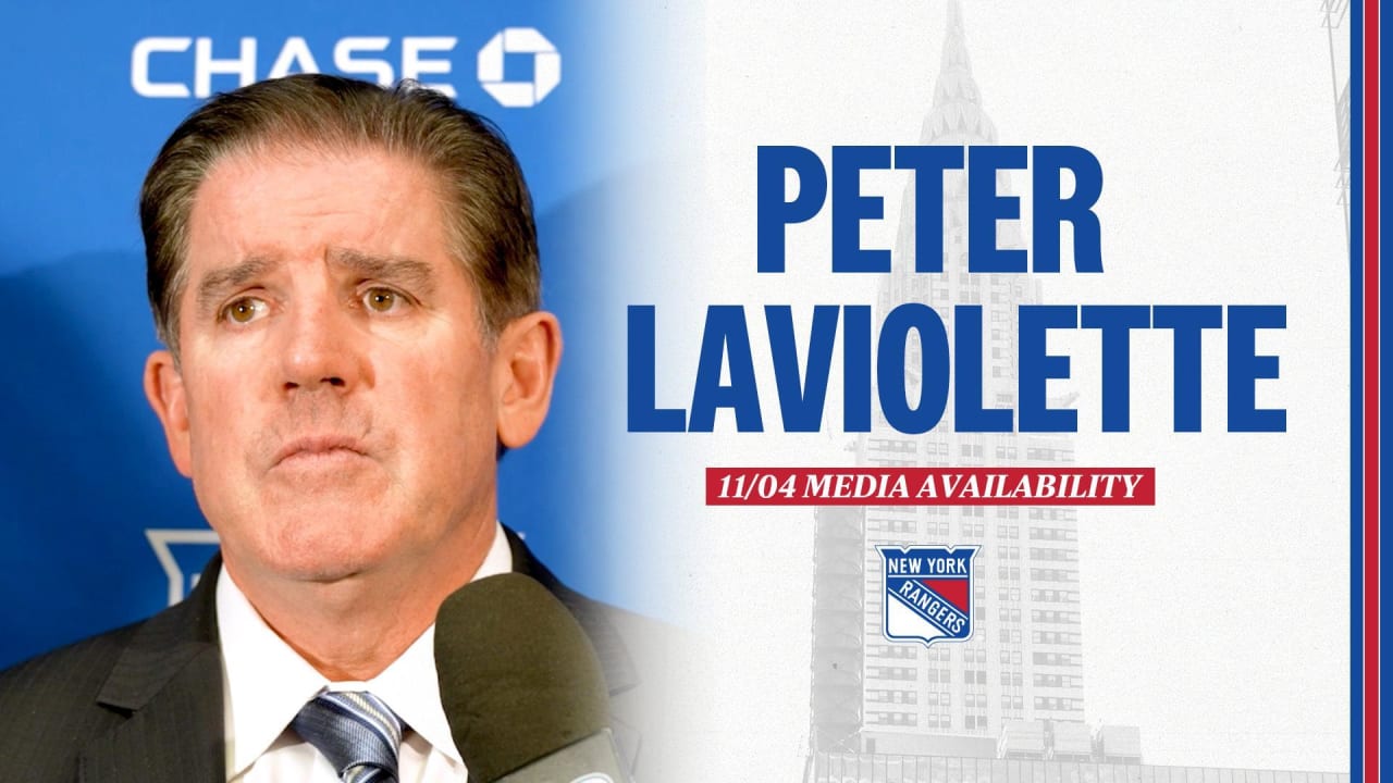 Postgame: Laviolette | New York Rangers