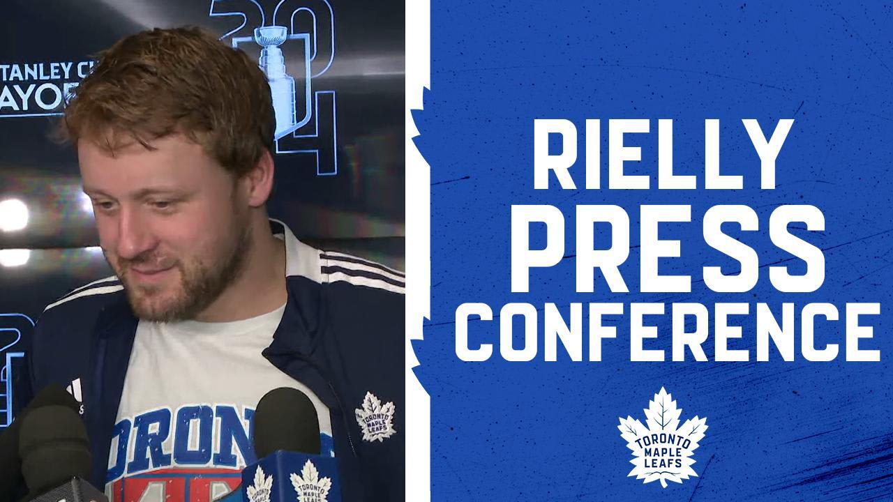 Rielly Practice Toronto Maple Leafs