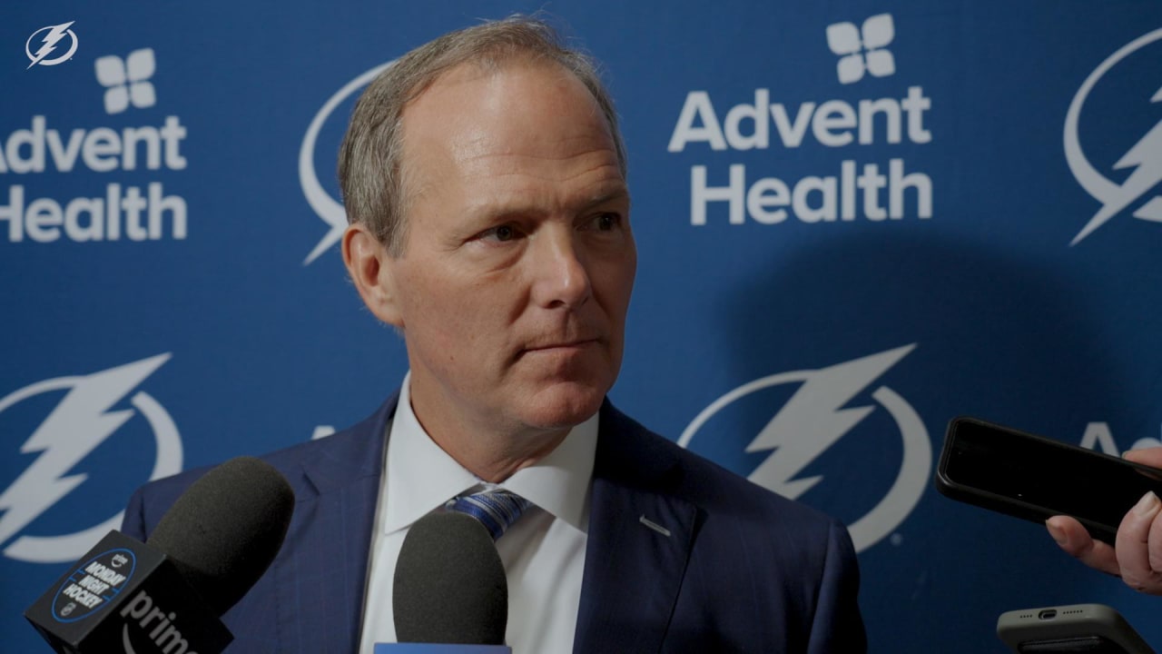 Jon Cooper Postgame at Toronto Maple Leafs Tampa Bay Lightning