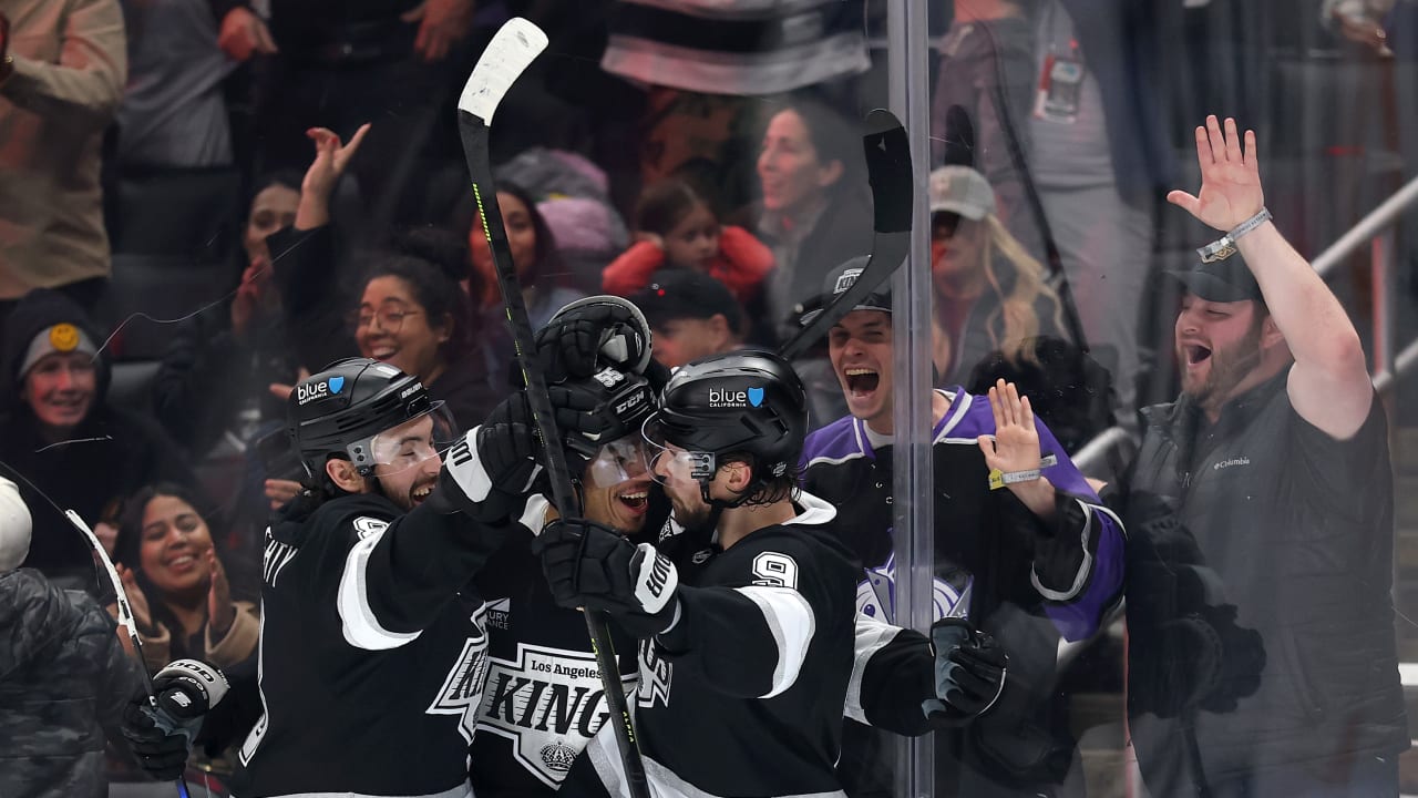 Byfield's OT Goal Seals Kings' Fifth Straight Win Over Predators