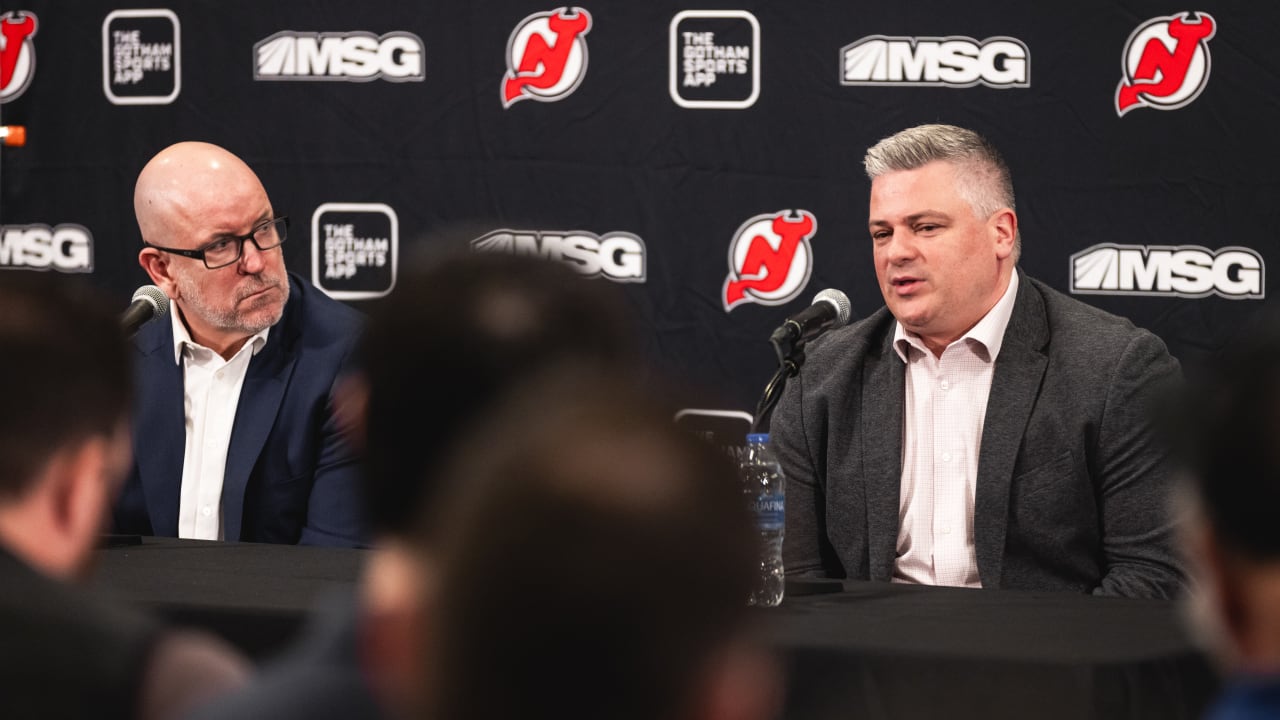 Fitzgerald, Keefe End-of-Season Press Conference | TRANSCRIPT | New Jersey Devils