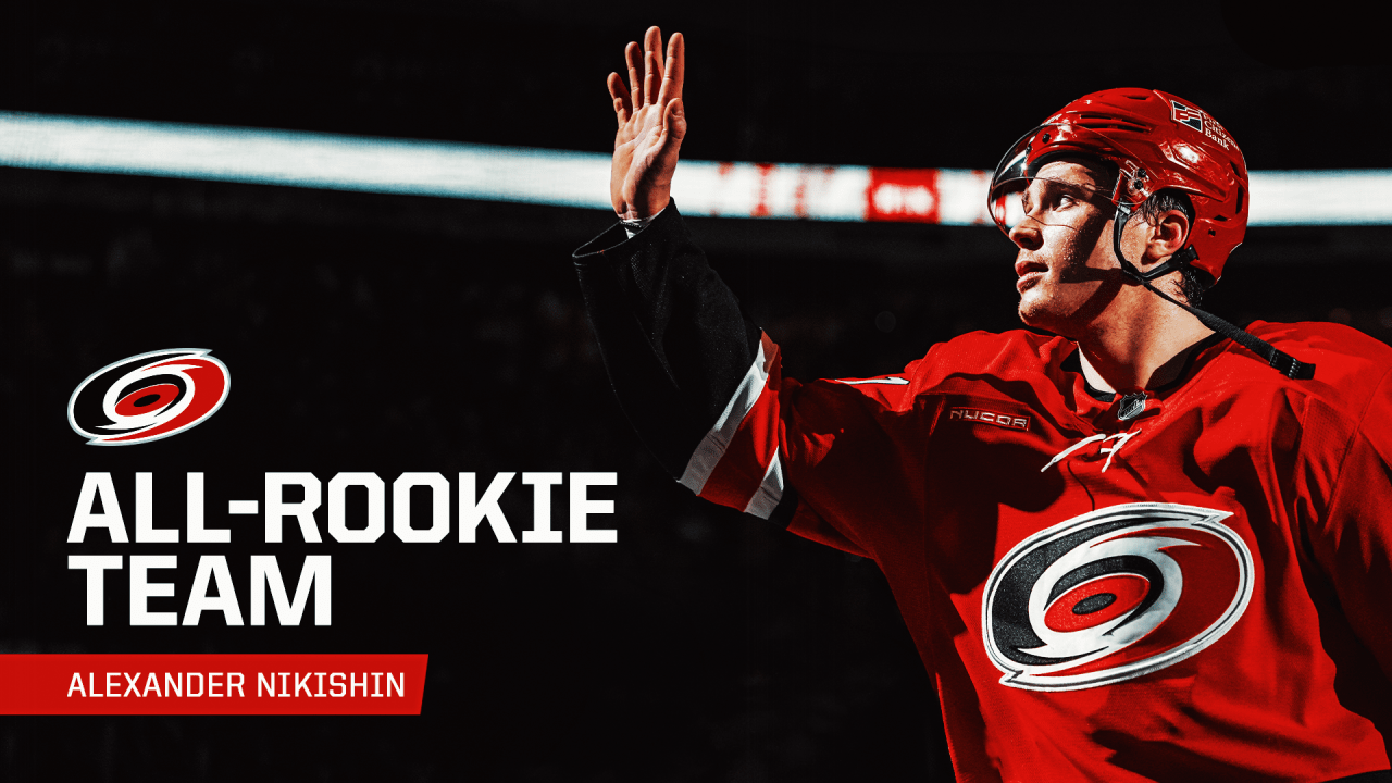Alexander Nikishin Named To 2025-26 NHL All-Rookie Team