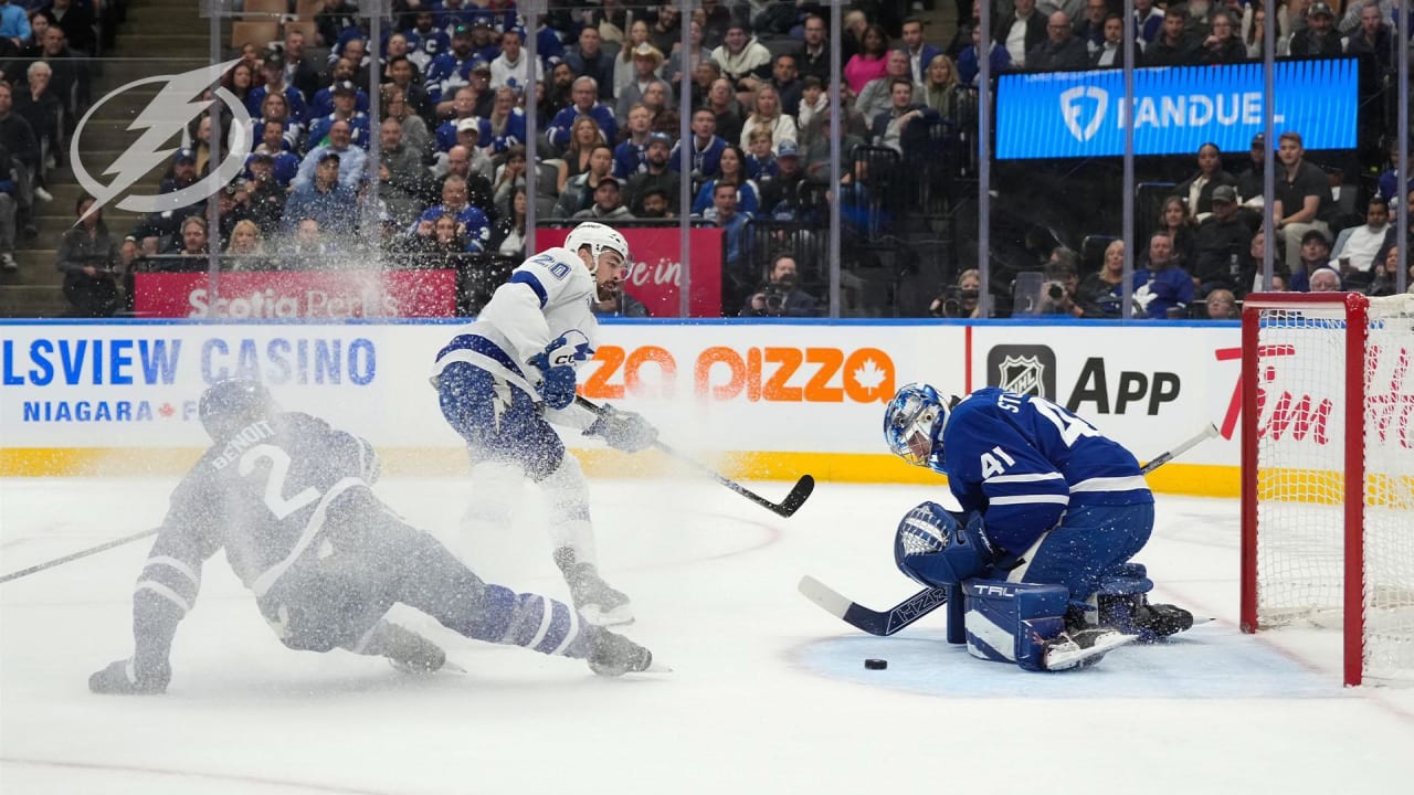 Paul ties it late in the first Tampa Bay Lightning