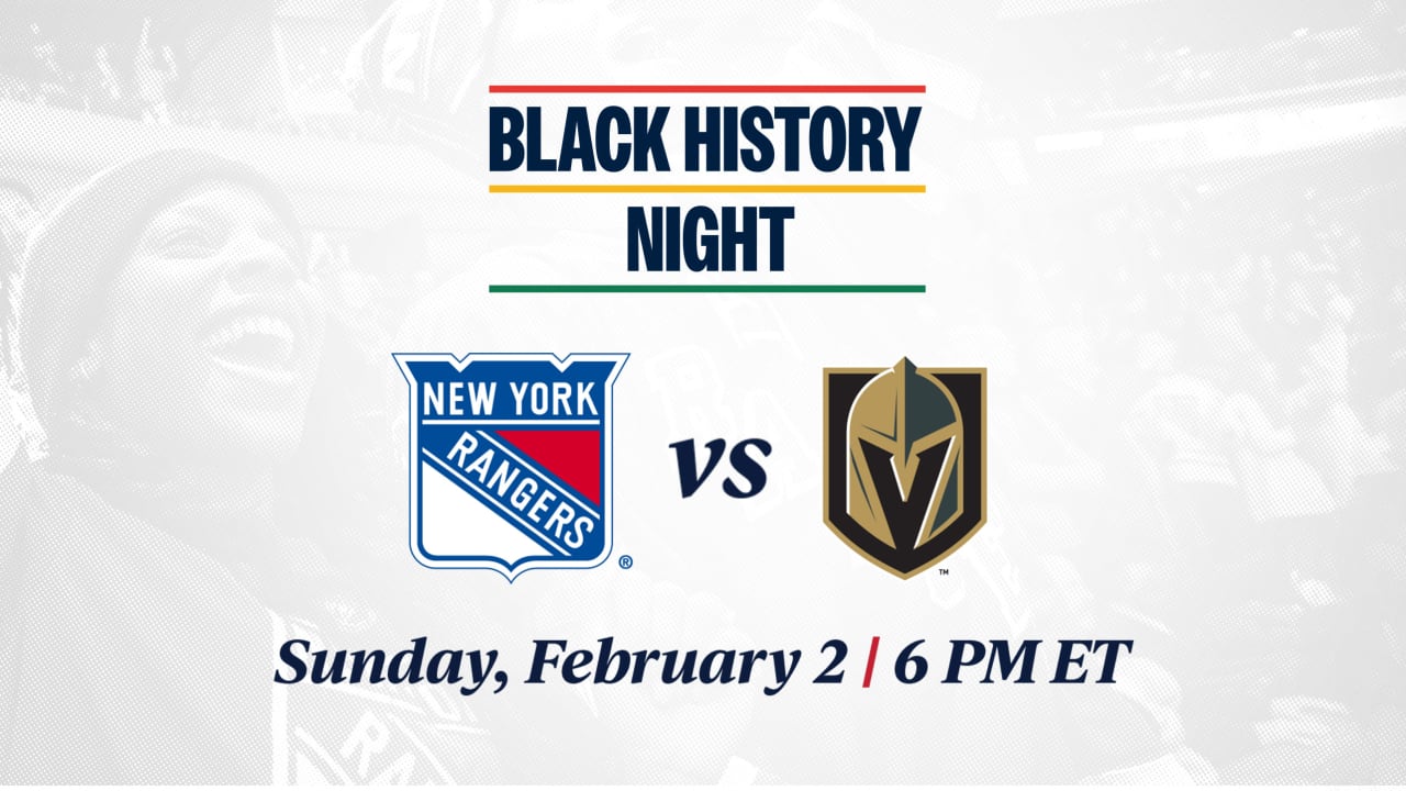Rangers vs. Golden Knights: Pregame Notes | New York Rangers