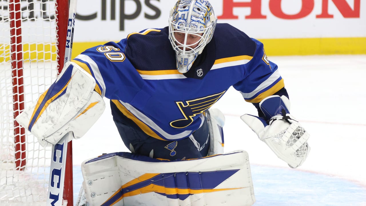 St. Louis Blues goalie Jake Allen accepted backup role a while