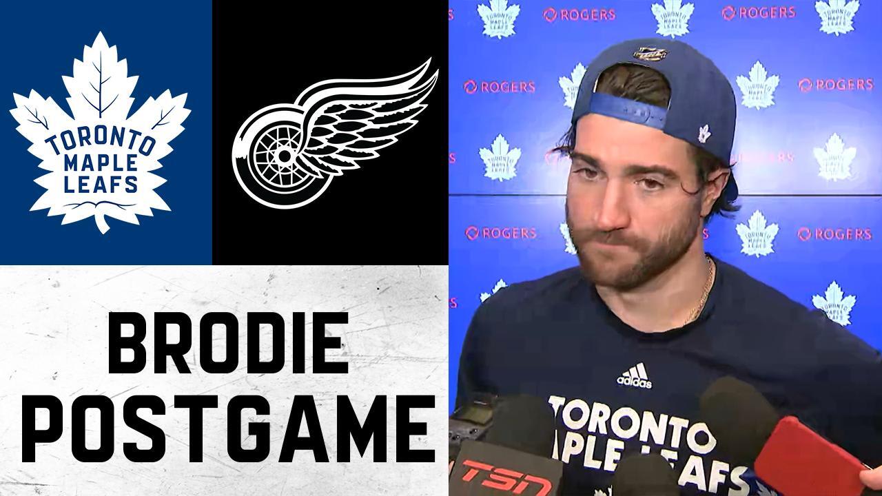 T.J. Brodie Post Game