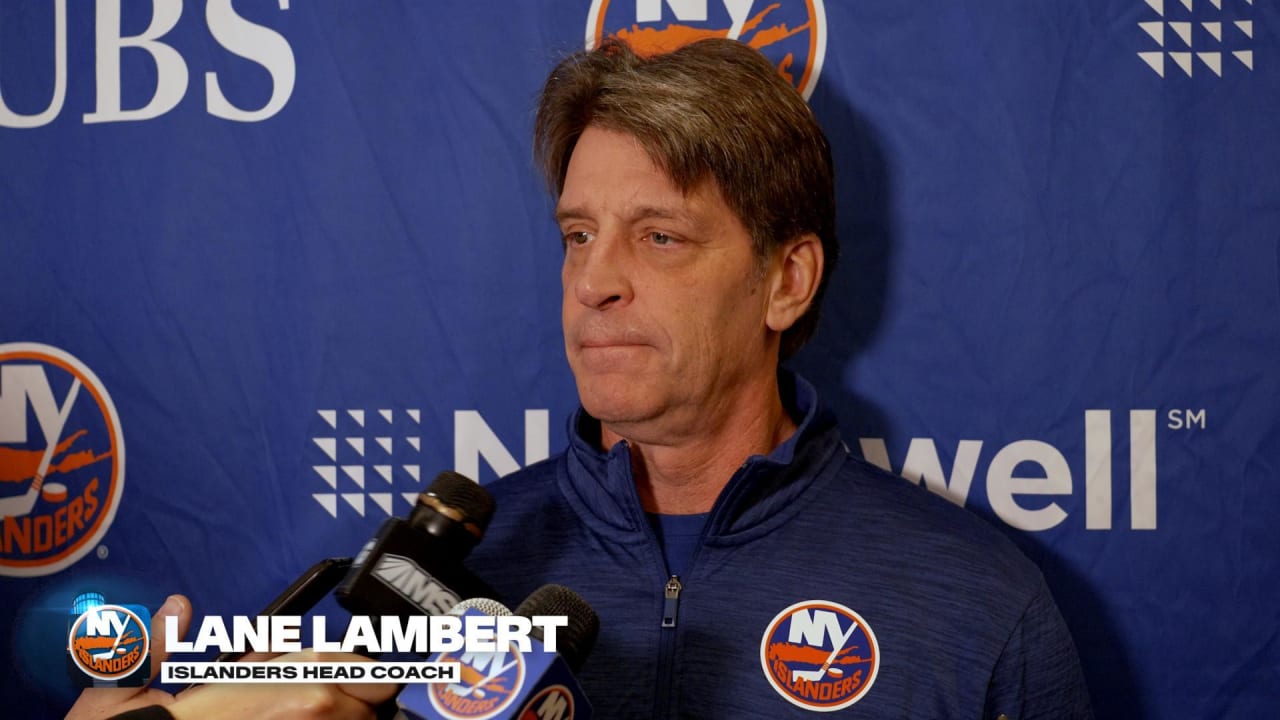 NYI VS BOS 11/9: Lane Lambert | New York Islanders