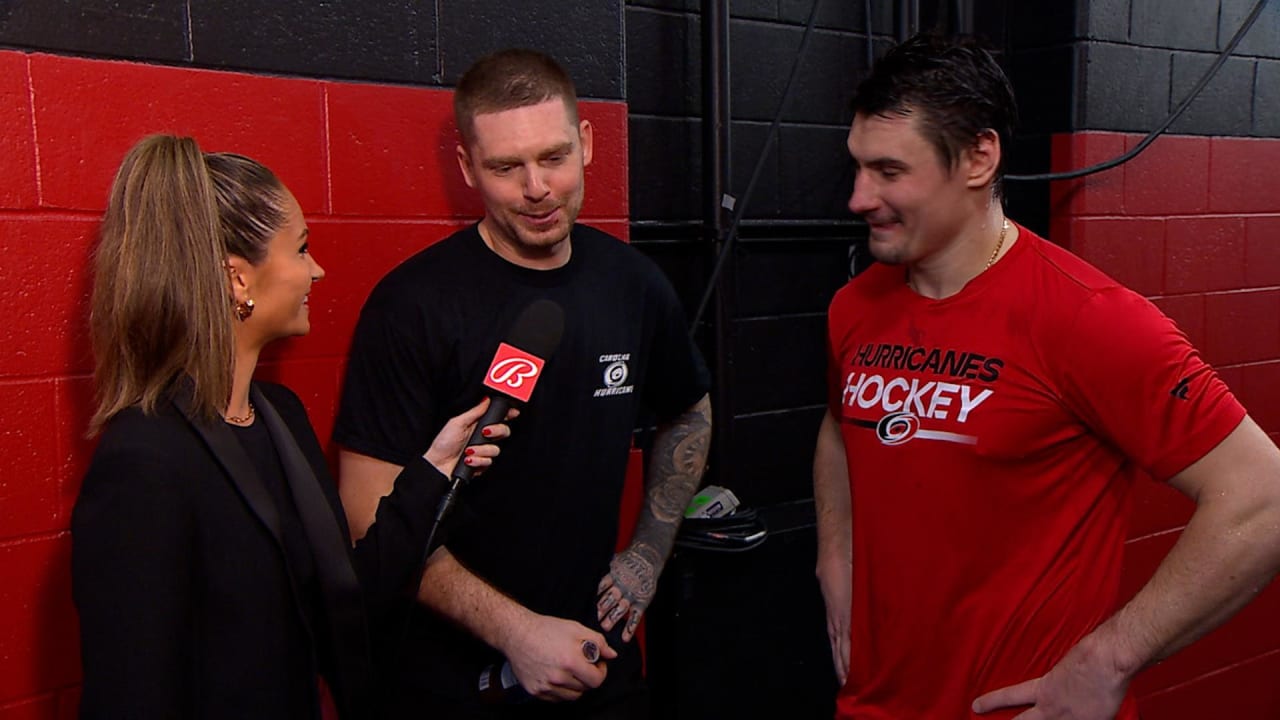 Postgame Quotes: Kuznetsov-Orlov | Carolina Hurricanes