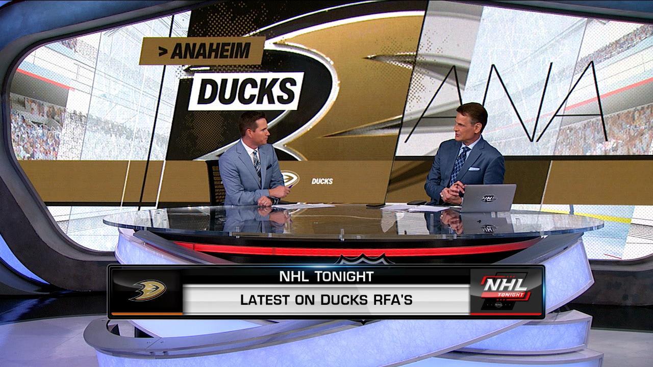 NHL Tonight Ducks RFAs NHL